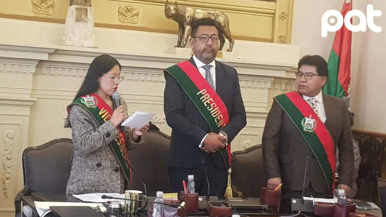 Nueva directiva del Concejo Municipal retoma funciones paceñas