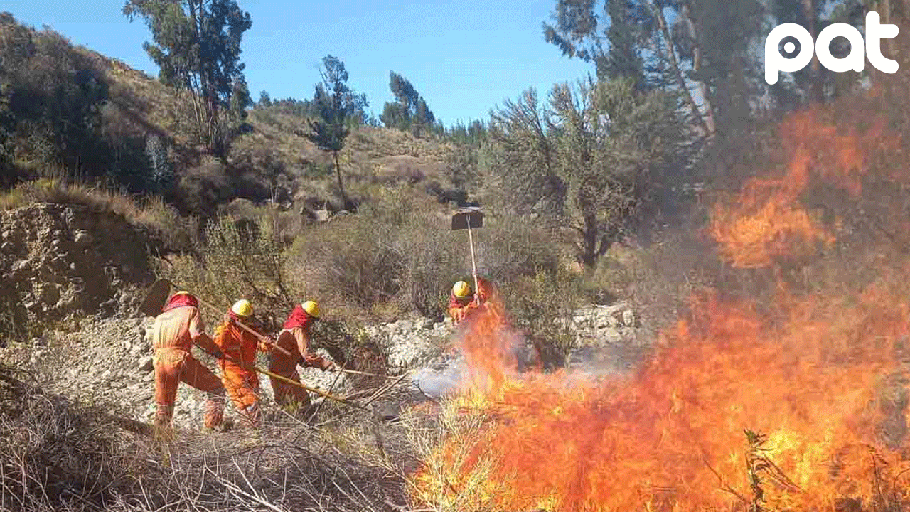 Santa Cruz reporta siete incendios y 855 focos activos