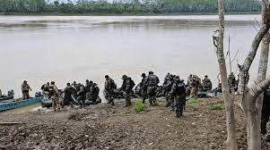 57 implicados en minería ilegal del río Madre de Dios fueron trasladados a Pando y Beni 