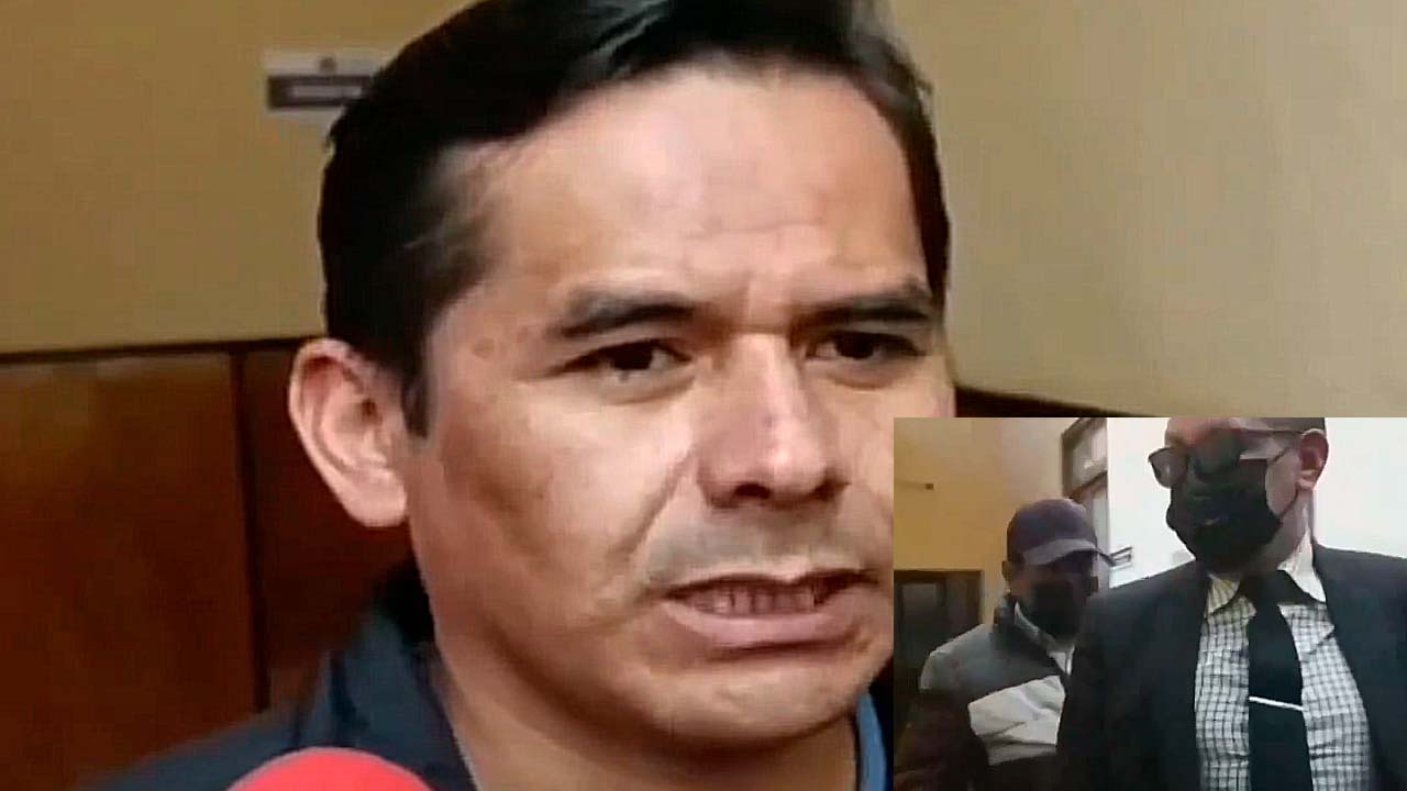 Conductor chocó un vehículo de la gobernación de Oruro y  se dio a la fuga