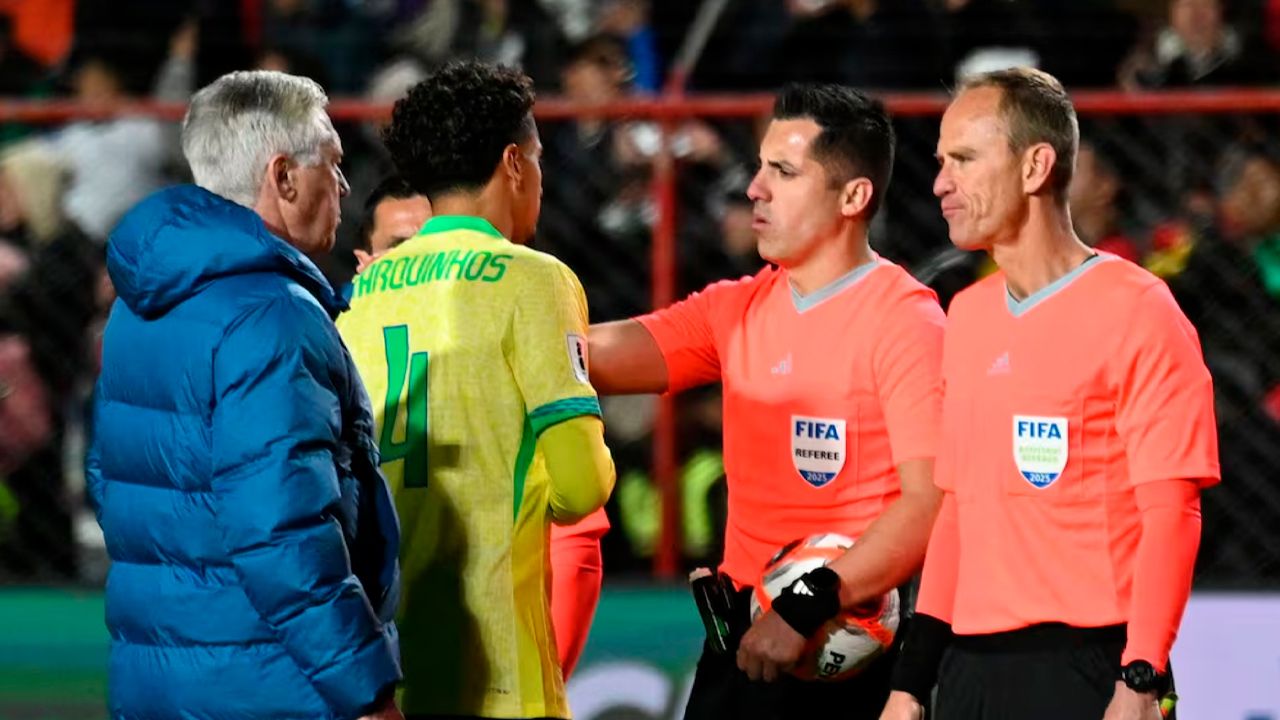 Brasil denuncia "anti fútbol" en La Paz tras derrota ante Bolivia