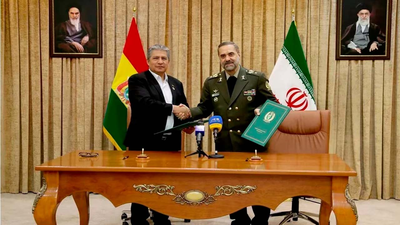 Bolivia e Irán profundizan su alianza: firmaron un memorando de entendimiento en materia de defensa