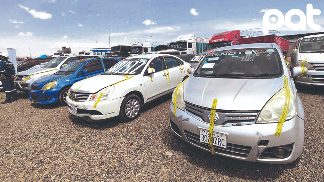 Quiroga rechaza legalización de autos “chutos”