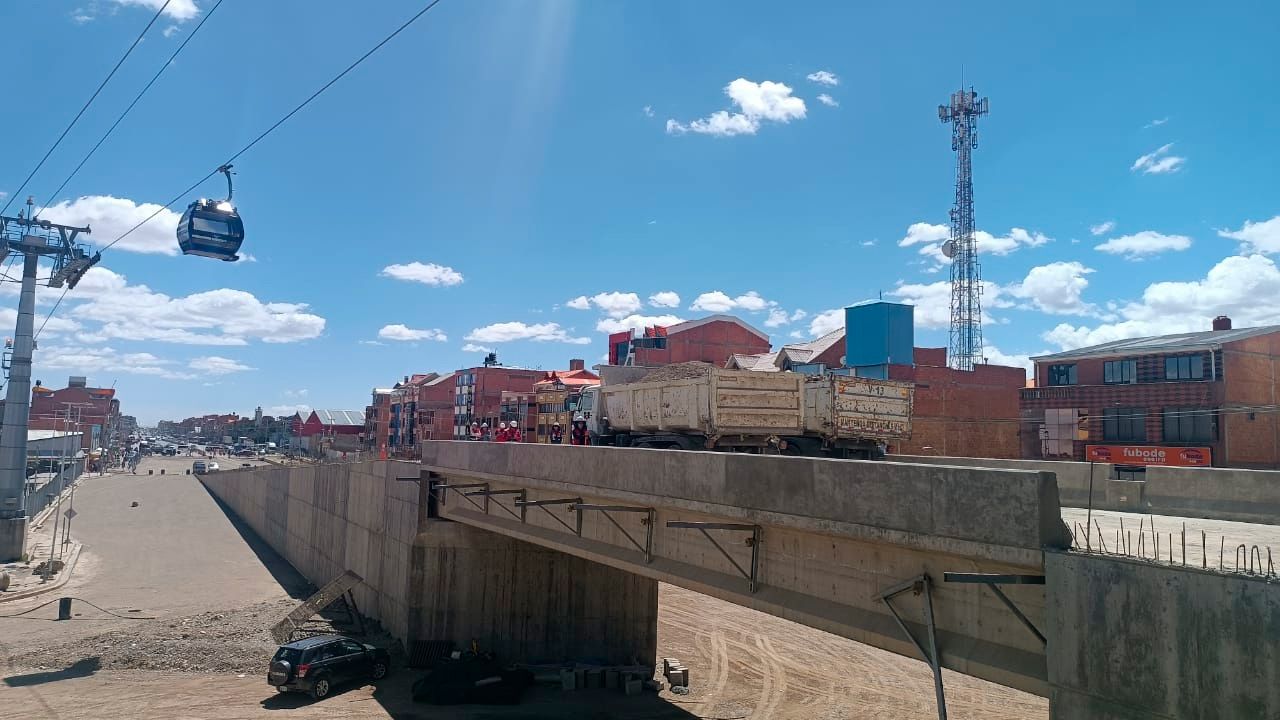Distribuidor Río Seco será  inaugurado entre octubre y  noviembre tras superar retrasos  por diésel y materiales