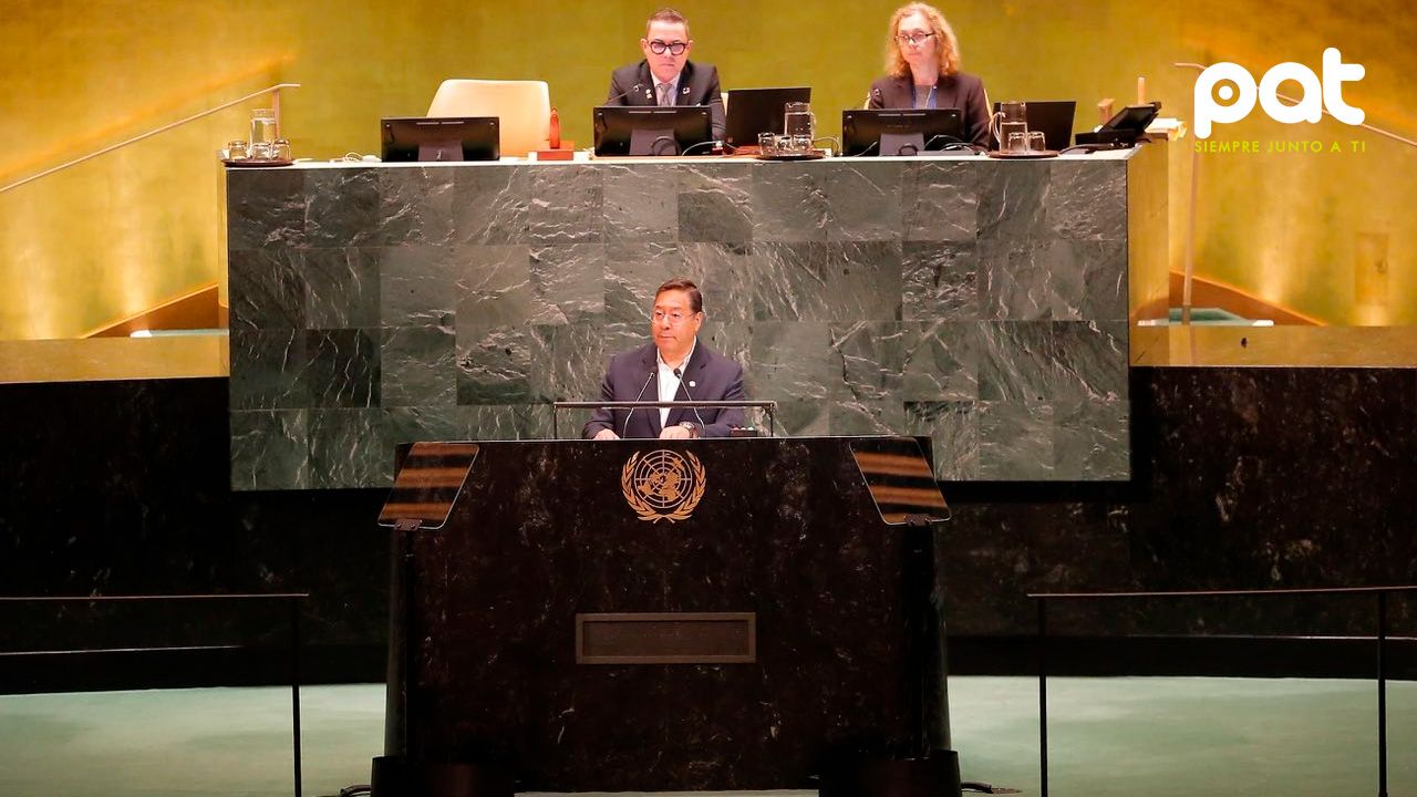  Arce denuncia ante la ONU supuesta amenaza militar y económica de EE. UU. en América Latina
