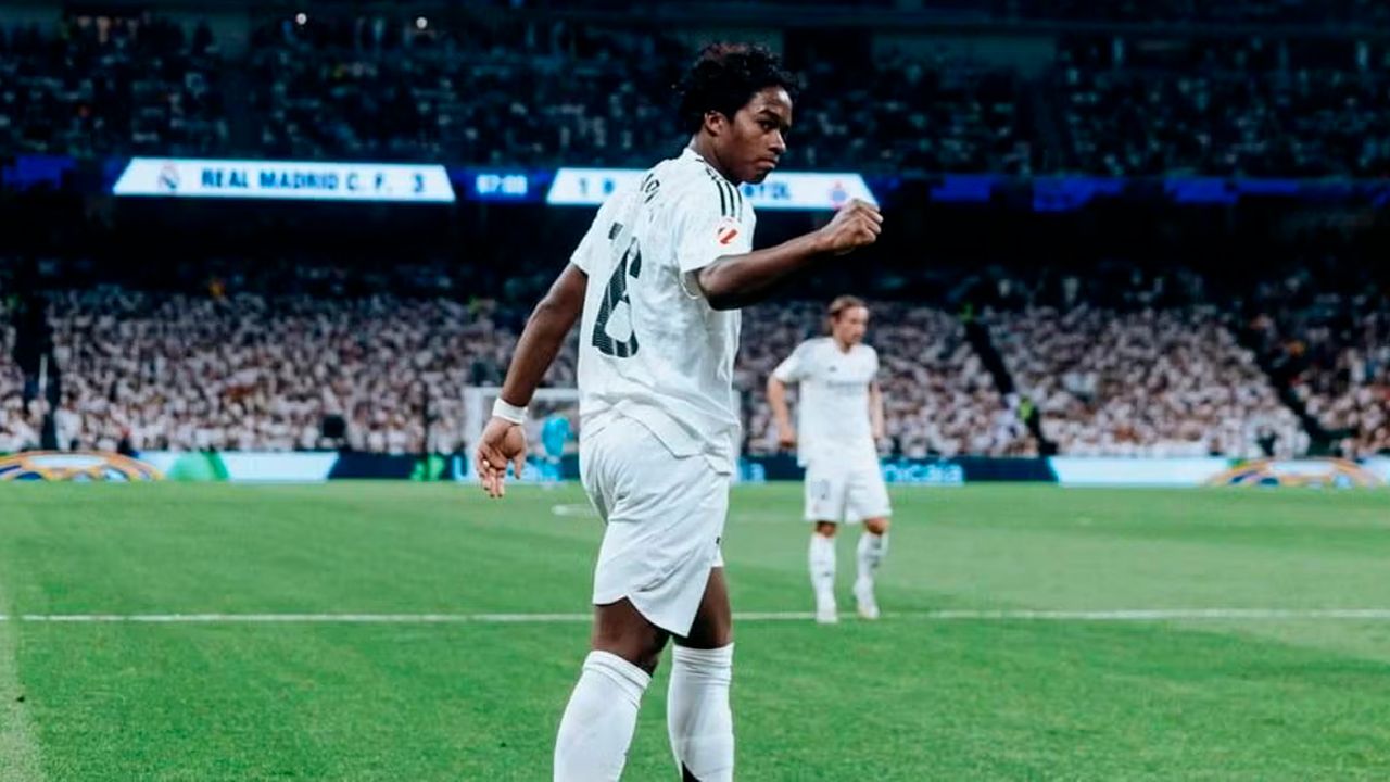 Endrick, listo para su gran  oportunidad en el Real Madrid