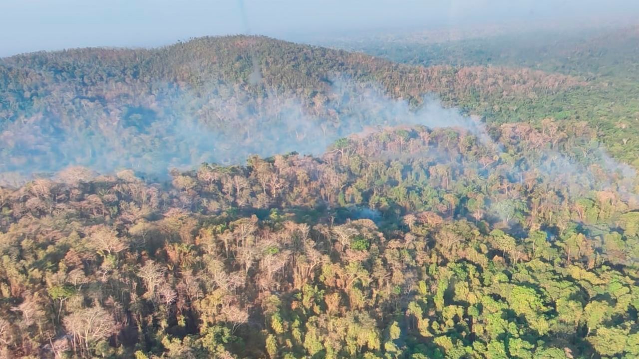 Satif reporta siete incendios activos y más de 247 focos de calor en Santa Cruz