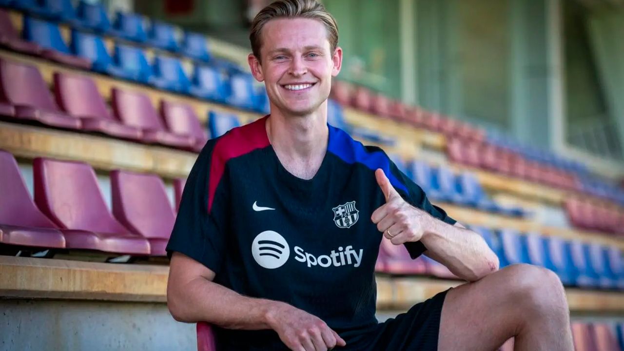 Frenkie de Jong recupera su mejor  versión en el Barcelona
