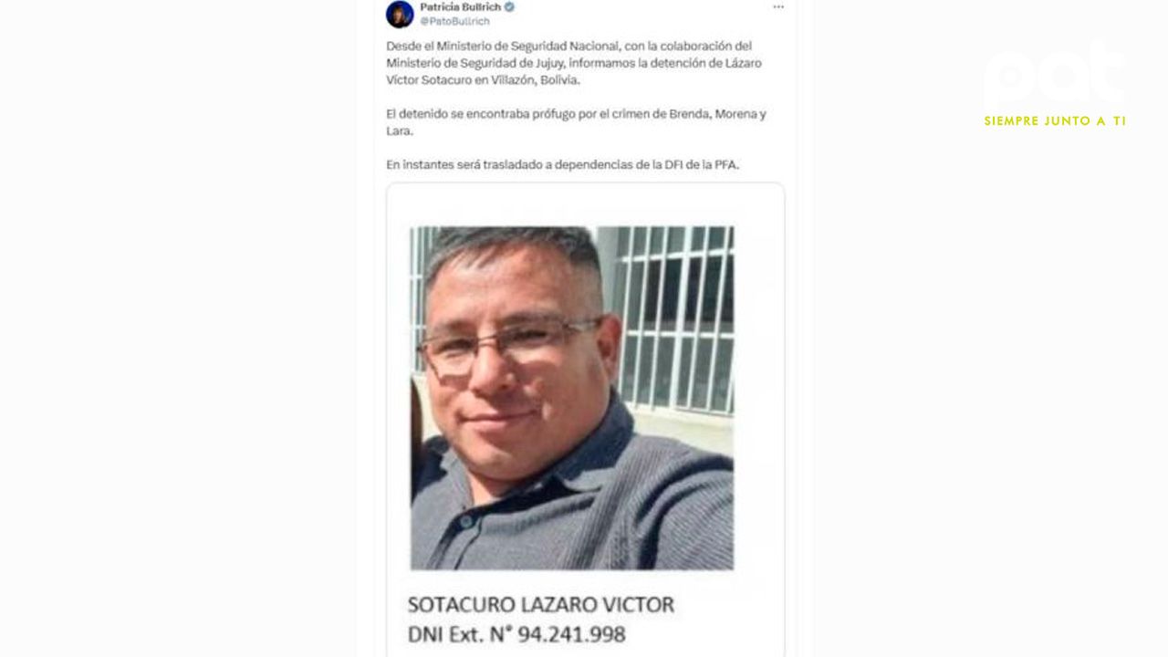 Detenido en Villazón: acusado de triple asesinato en Argentina es de nacionalidad peruana