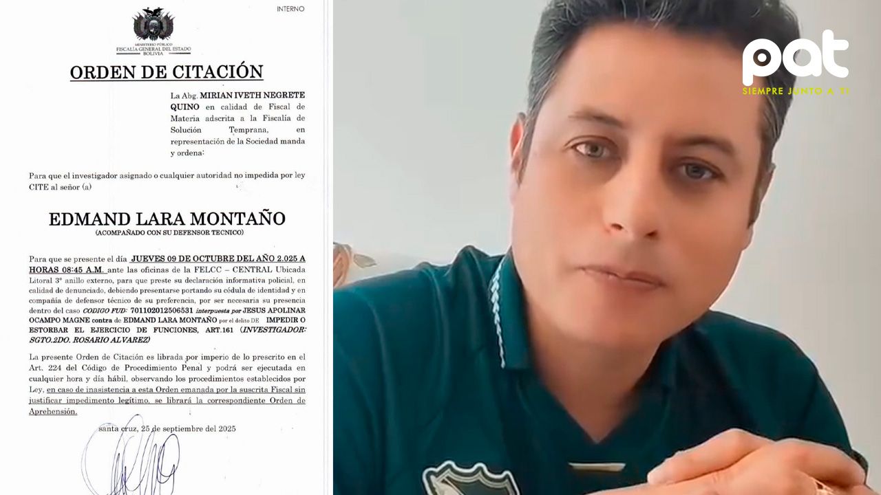 Citan a Edman Lara  por presunto delito de impedir funciones