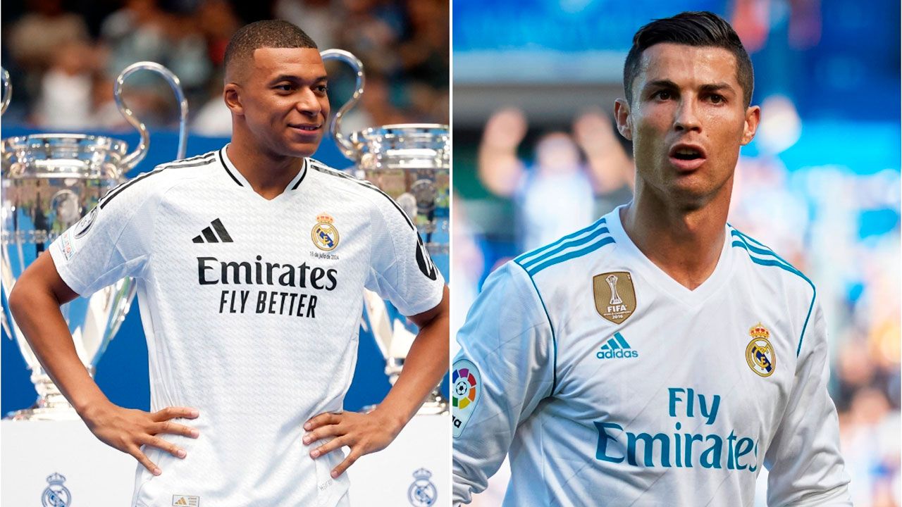 Mbappé iguala el arranque goleador histórico de Cristiano en el Real Madrid