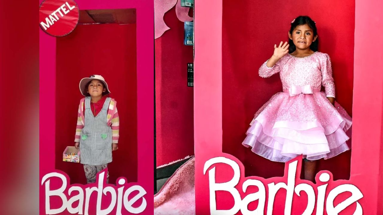 La Niña que conmueve y se convierte en la "Barbie Boliviana"