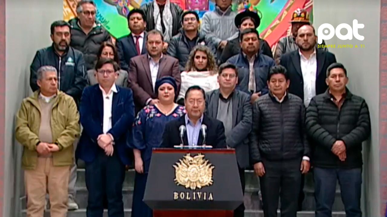 Presidente Arce denuncia intento de “golpe a la democracia” desde la Asamblea Legislativa