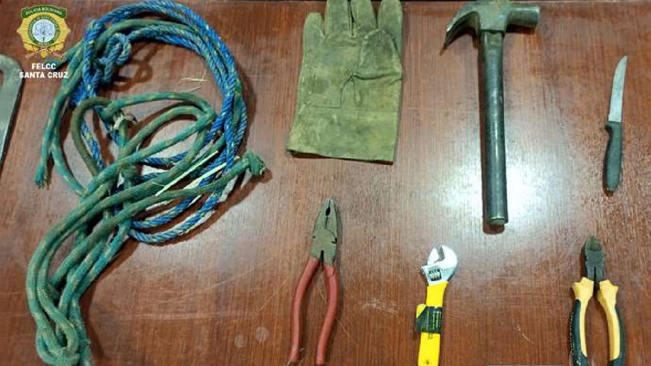 Envían a la cárcel a tres sujetos acusados de robar cables