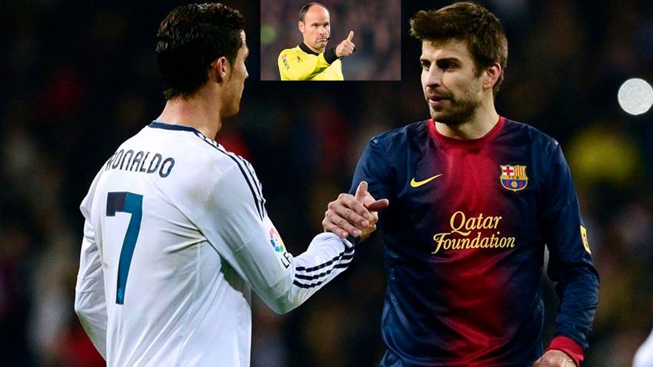 Piqué critica a Mateu Lahoz: "Te  viene Cristiano y te pregunta:  '¿Qué tal tu hermano?'"