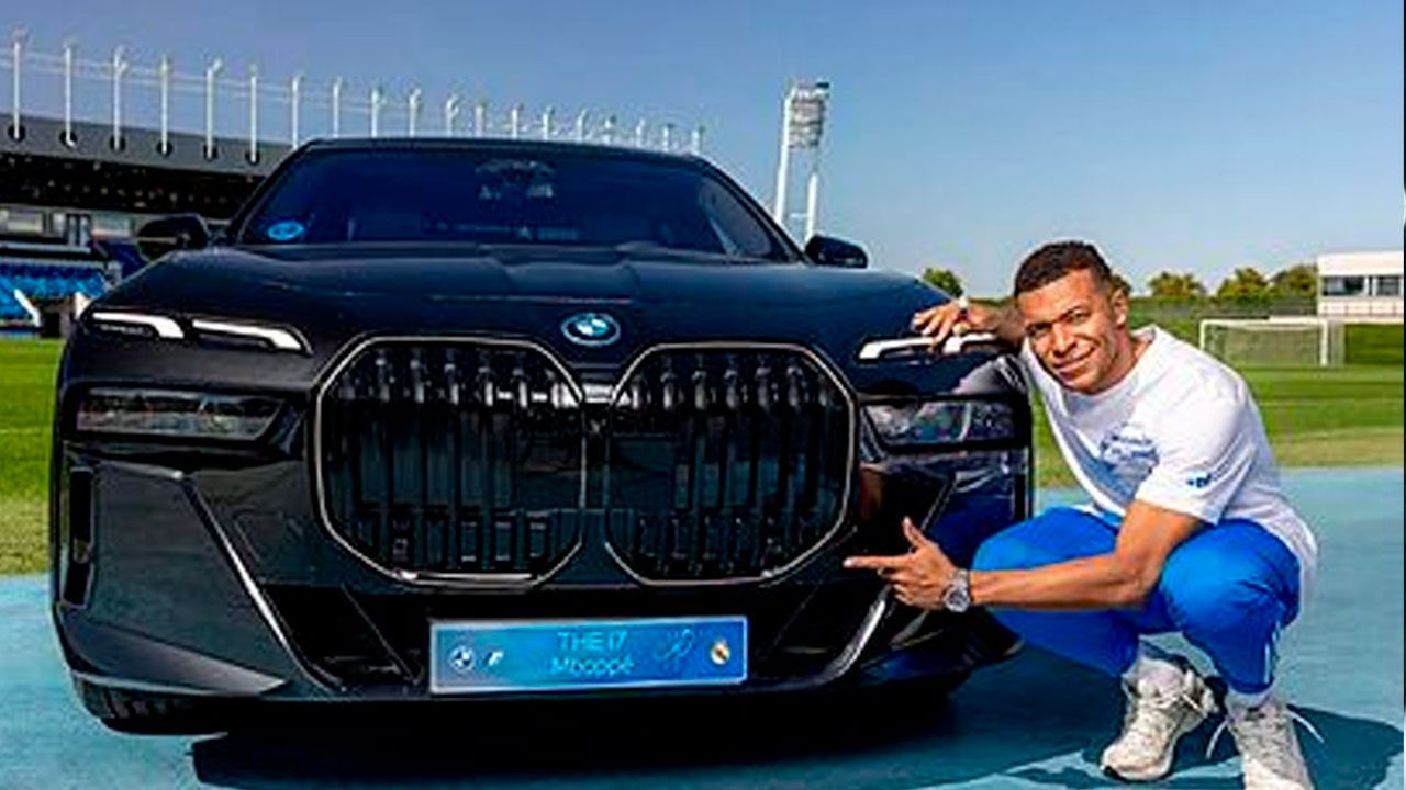 Los nuevos BMW del Real Madrid: más de 4 millones de euros y 16.000 CV para Mbappé y compañía