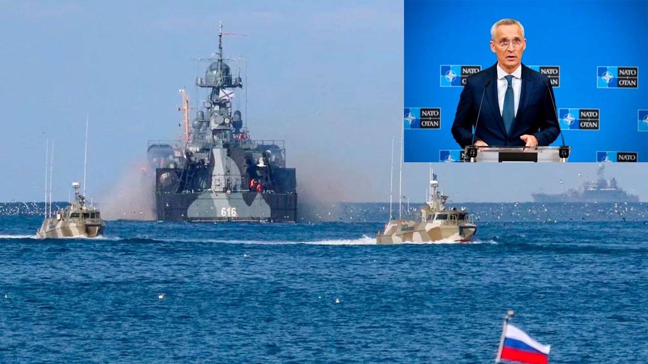 La OTAN condena las "acciones peligrosas" de Rusia en el mar Negro tras retirarse del acuerdo del grano con Ucrania