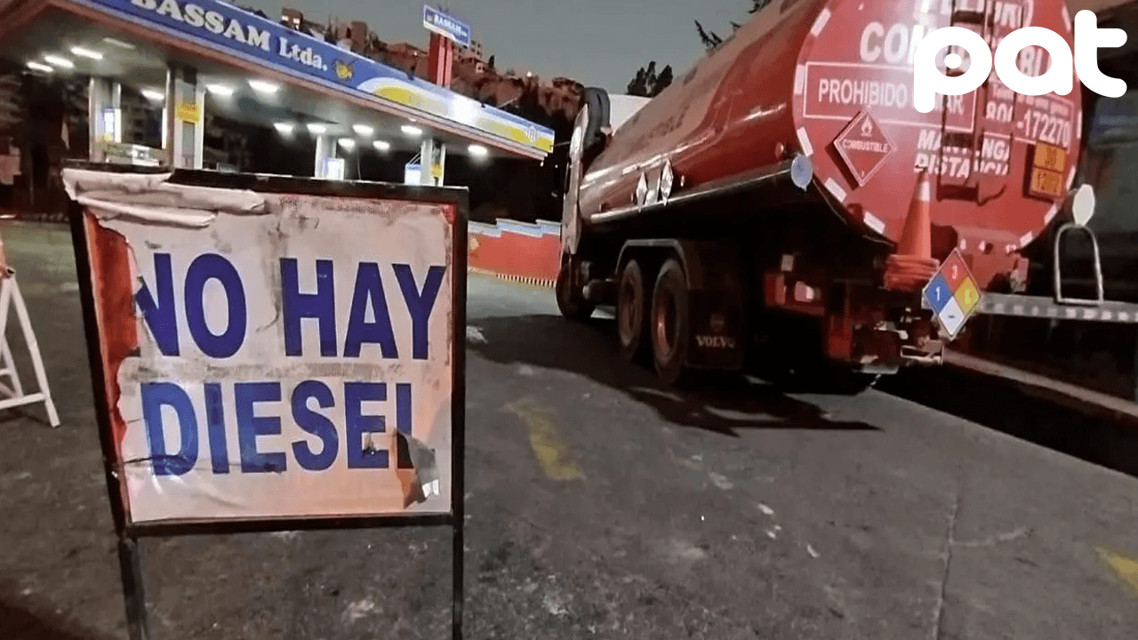Crisis del diésel paraliza al transporte de exportación