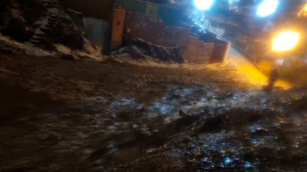 La Alcaldía de El Alto atiende al  menos siete emergencias tras la  granizada del viernes