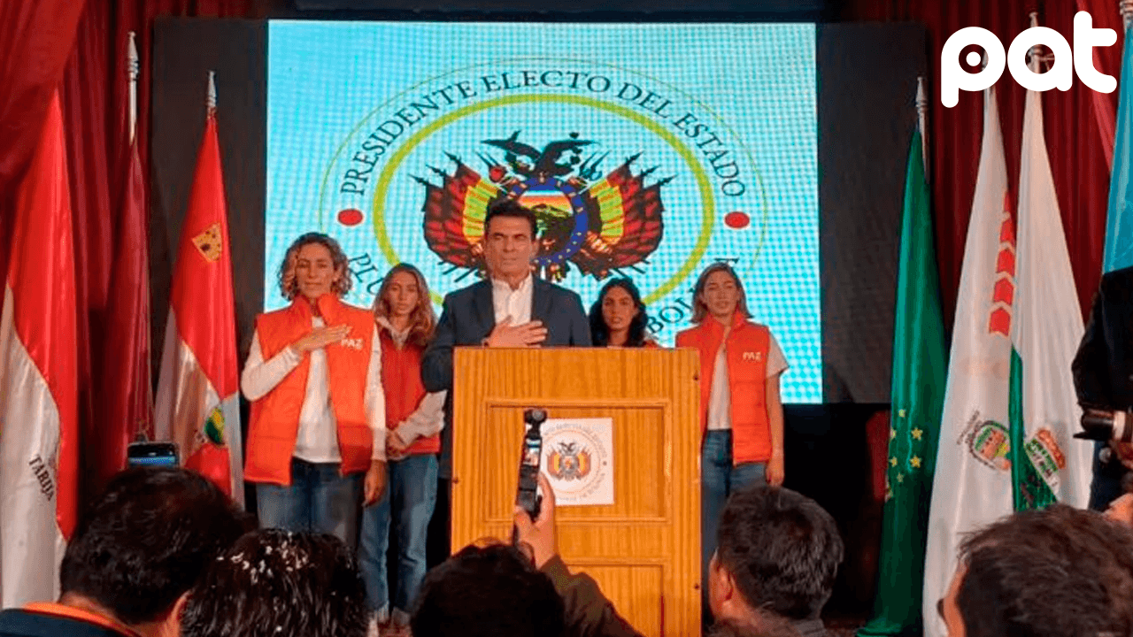 Presidente electo Rodrigo Paz llama a la unidad nacional y al fin del odio