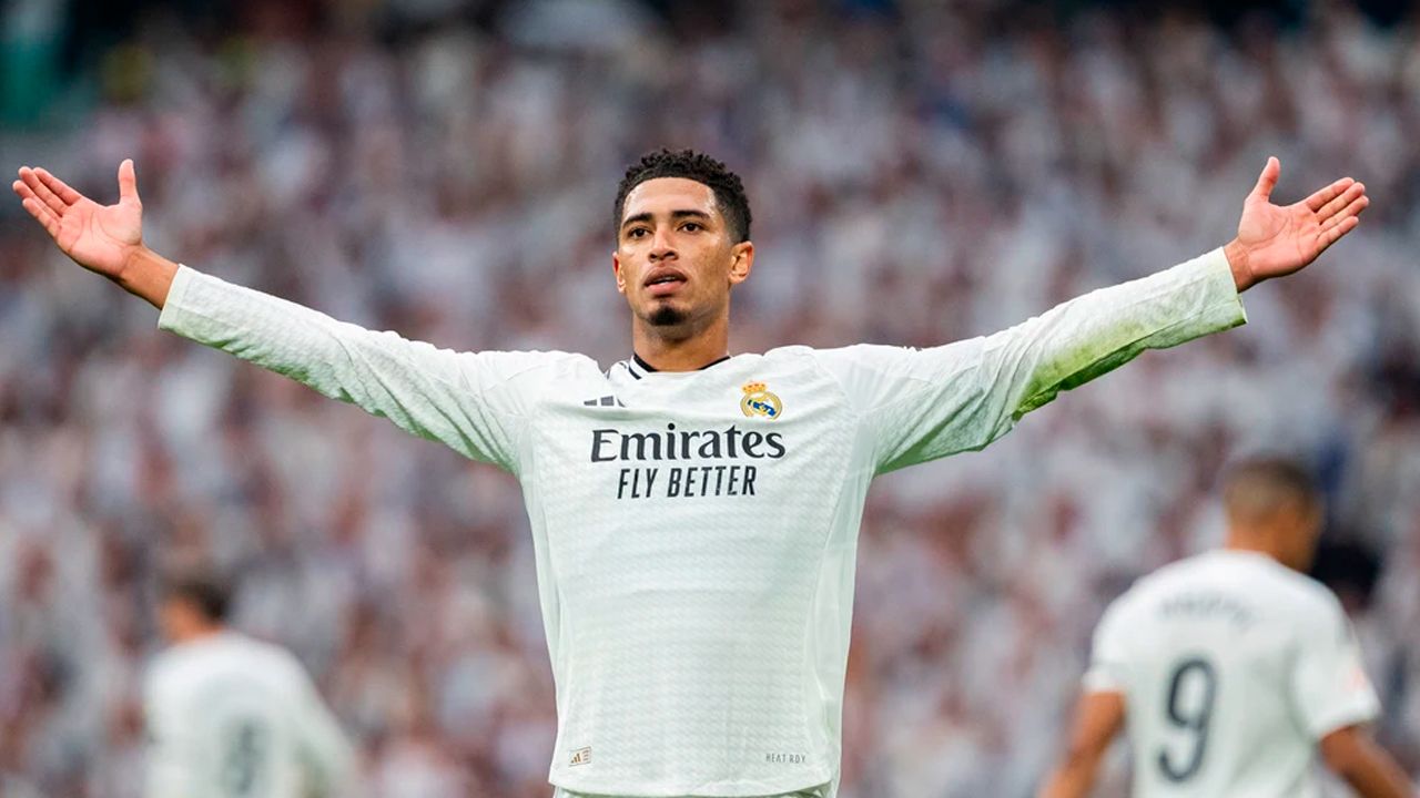 Bellingham rompe su sequía y vuelve  a marcar con el Real Madrid
