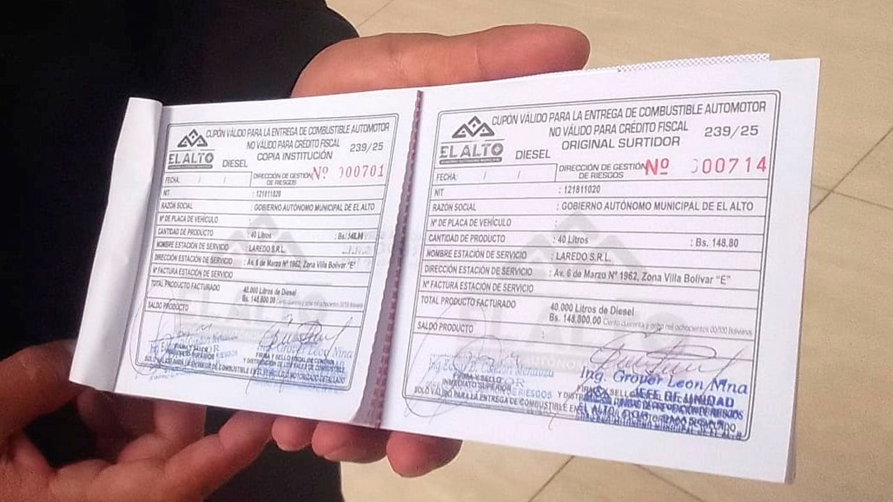 SMASGAR garantiza transparencia en la compra de combustible