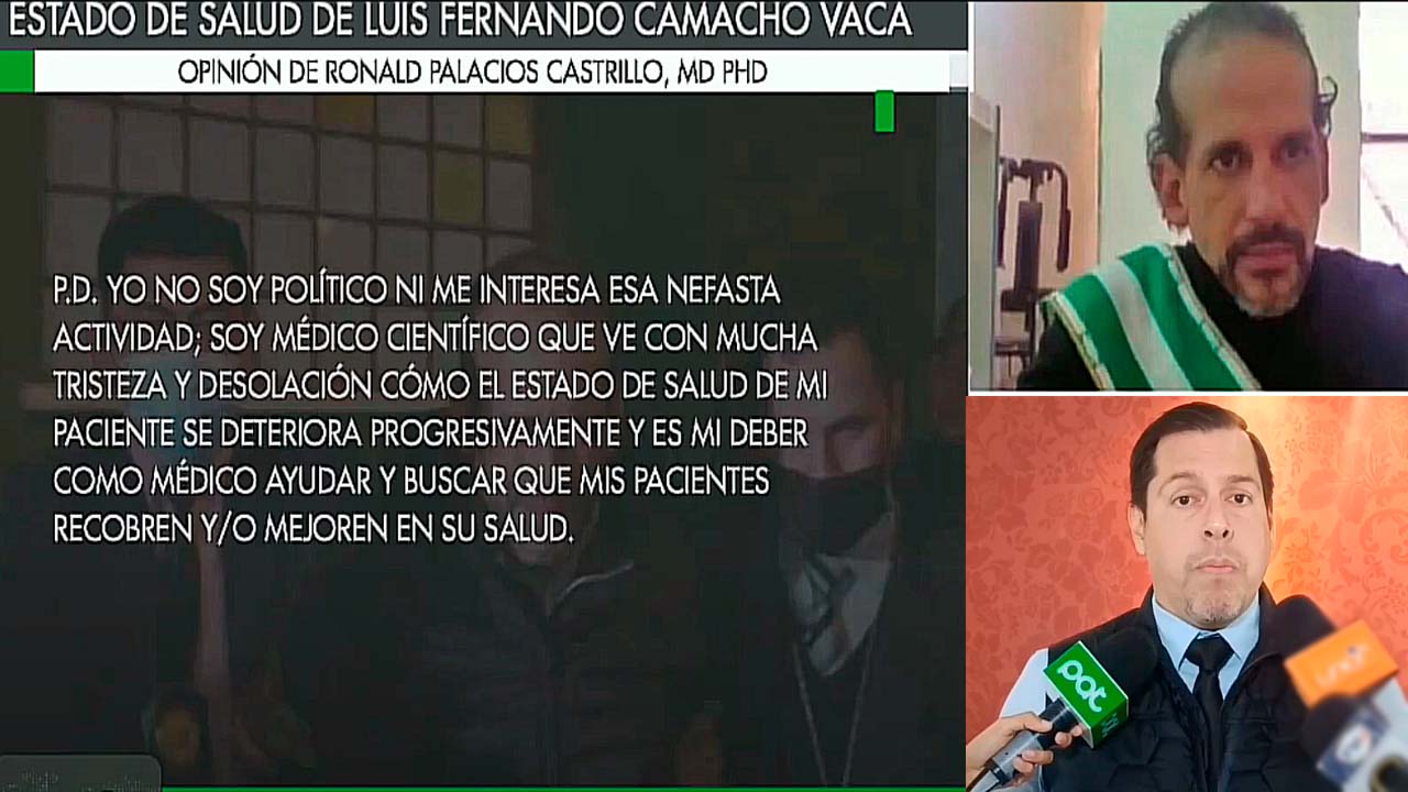 Salud del Gobernador: Pedirán detención domiciliaria para Luis Fernando Camacho