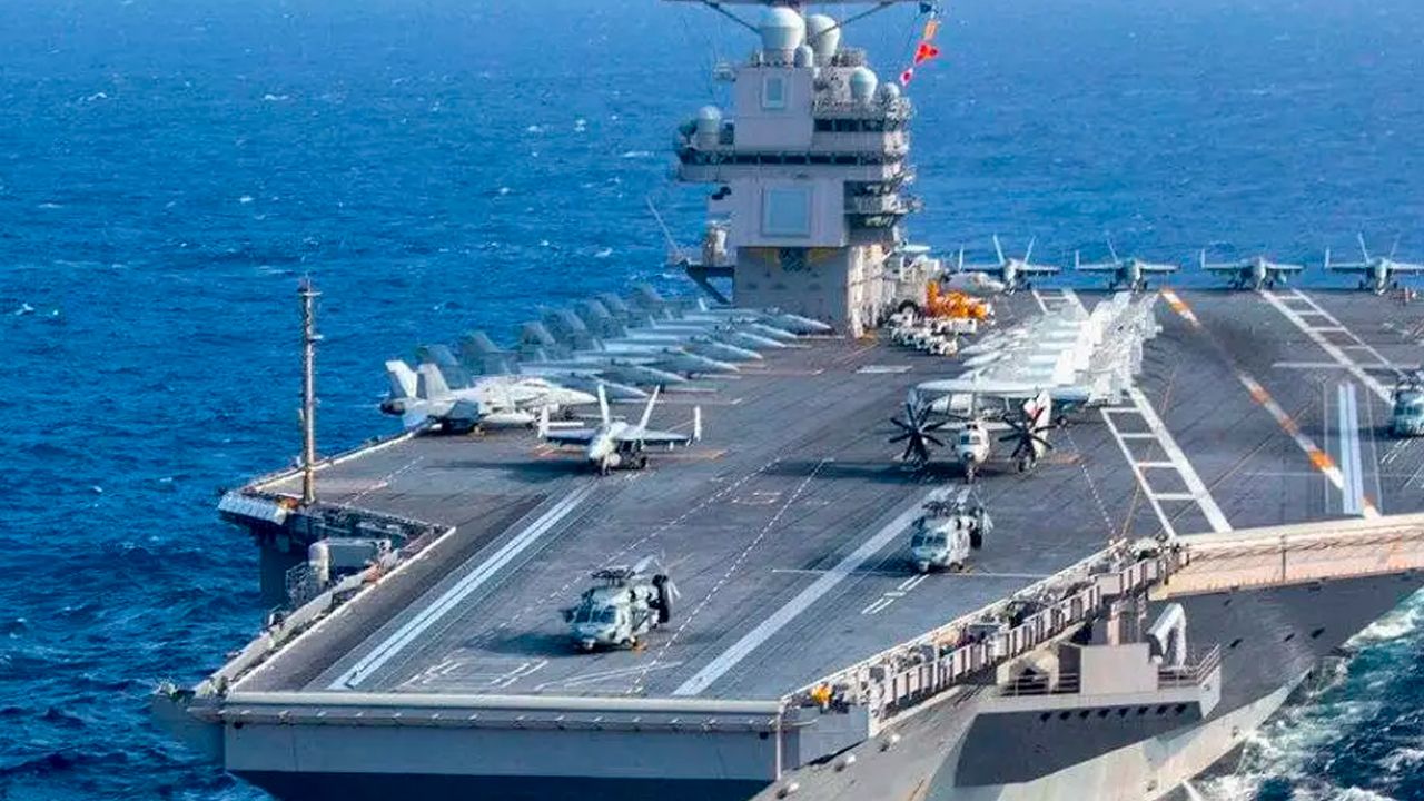 EEUU despliega un portaviones en el Caribe para enfrentar el “narcoterrorismo”