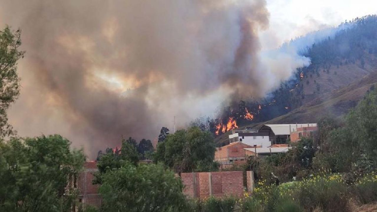 En menos de una semana el Parque Tunari es afectado por dos incendios