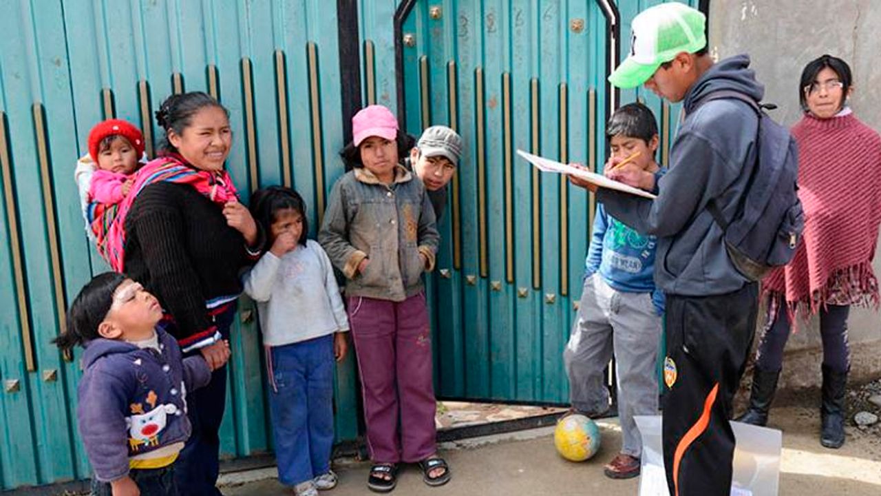 1.462 son los voluntarios que reclutó el INE para el censo experimental en el municipio de Capinota