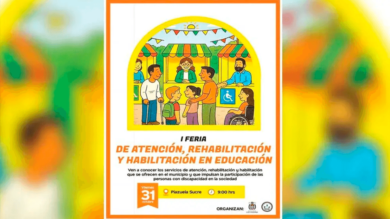 Primera feria educativa busca visibilizar el trabajo en favor de las personas con discapacidad
