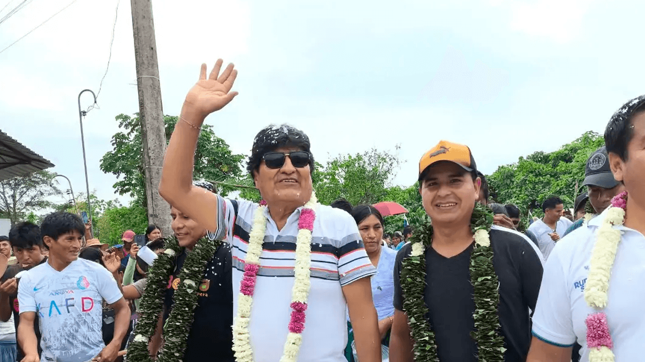 Evo Morales critica a Paz y convoca a organizar la “lucha” contra el Estado excluyente