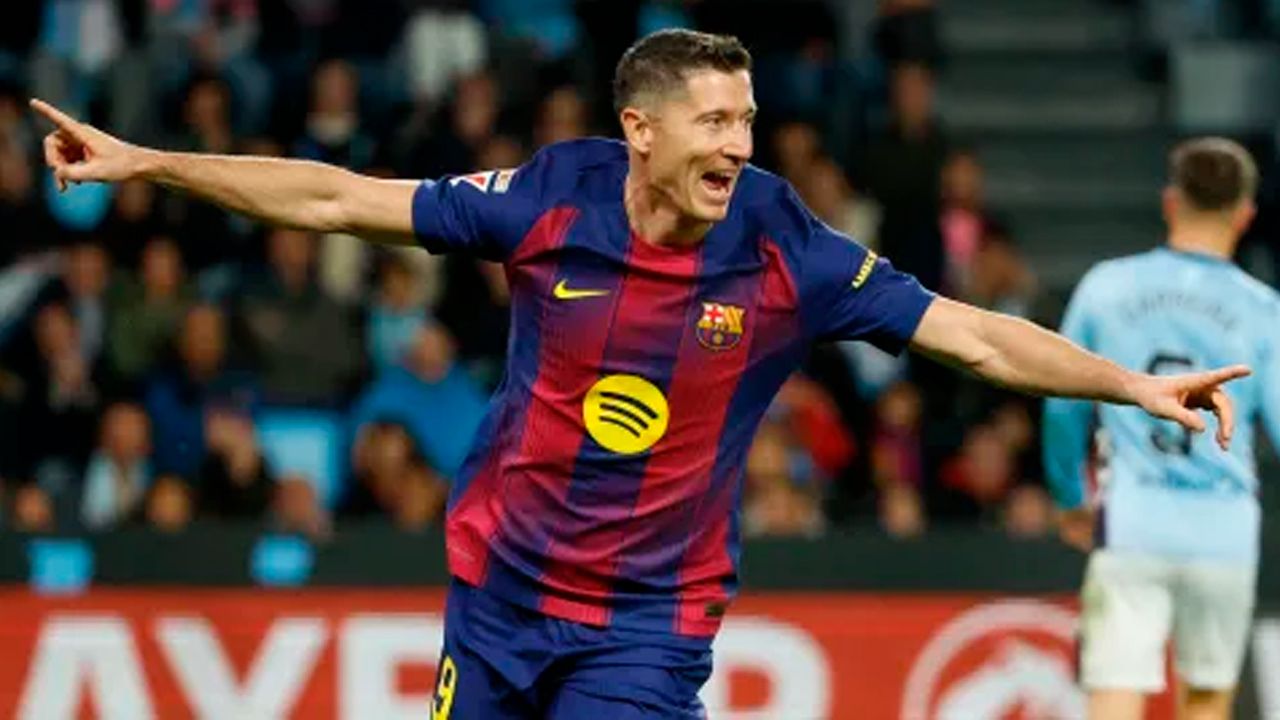 Lewandowski, implacable en el  campo y fuera de él