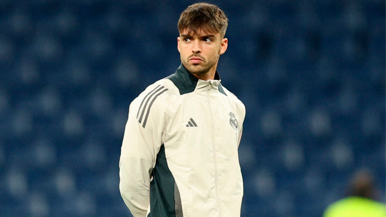 Momento Asencio en el Real Madrid