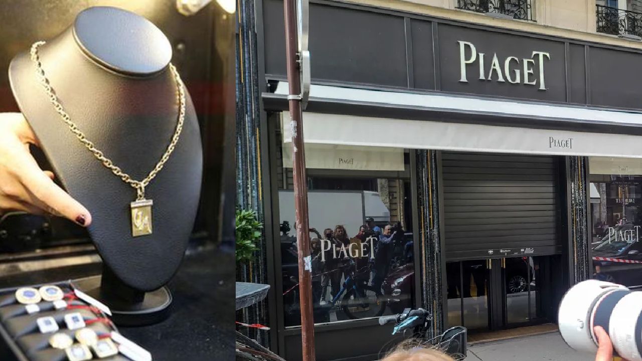 Robo de una joyería Piaget en París, con un botín estimado entre 10 y 15 millones de euros