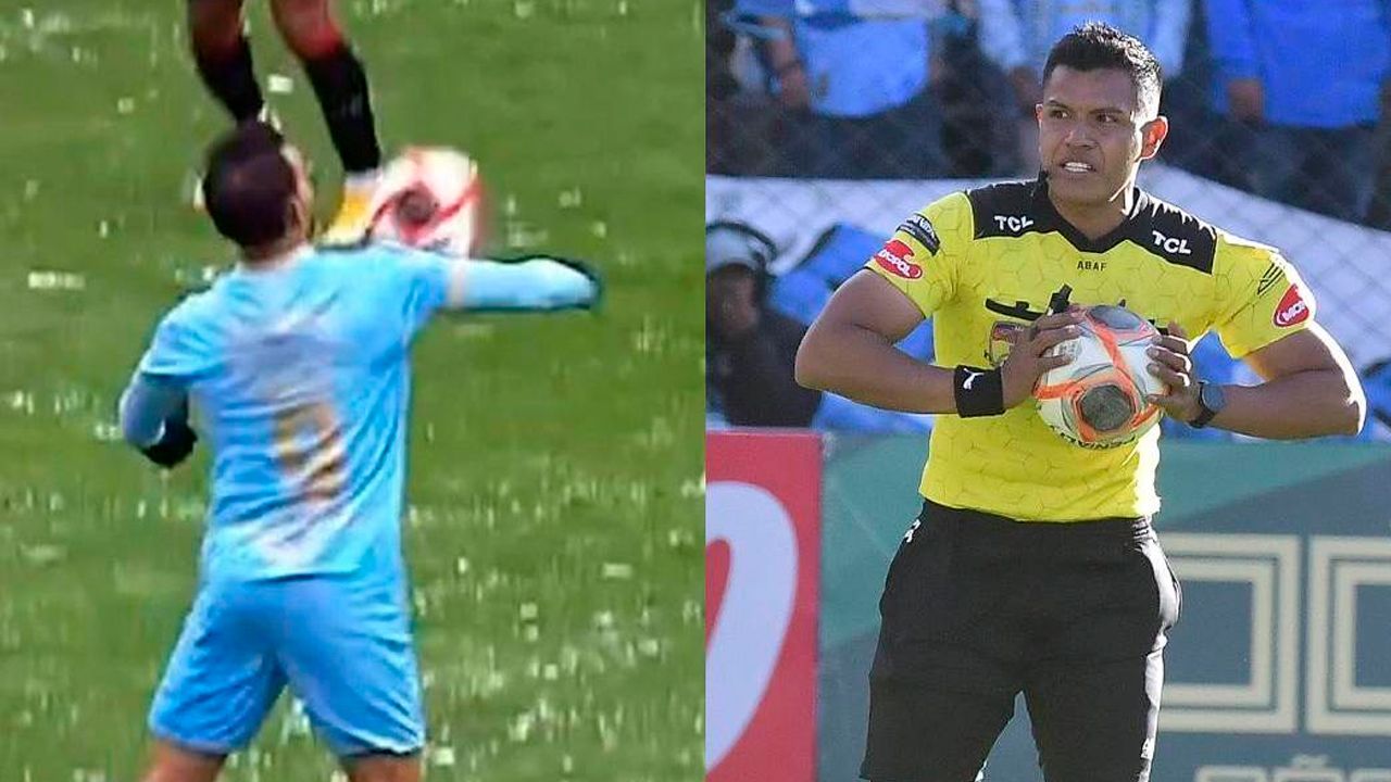 Asesor de árbitros del fútbol argentino asegura que la mano de Cauteruccio fue deliberada