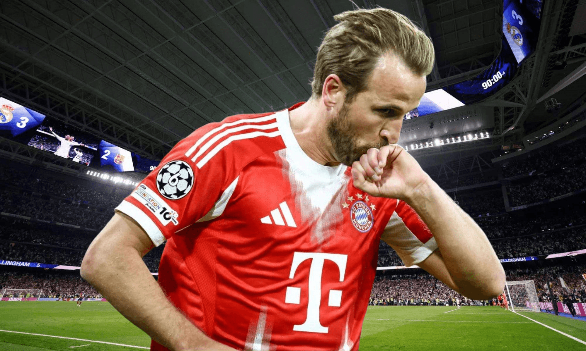 Harry Kane alcanza 100 contribuciones de gol en la Bundesliga con el Bayern