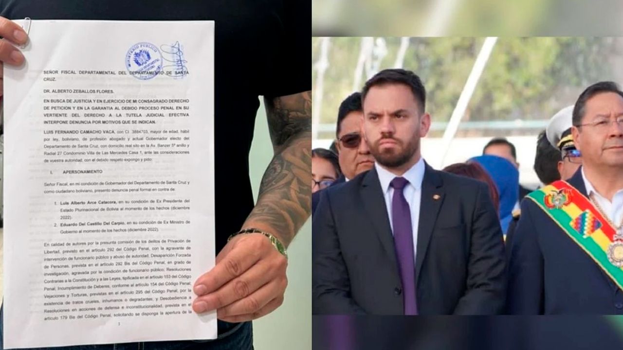 Defensa de Camacho pide aprehensión inmediata de Del Castillo