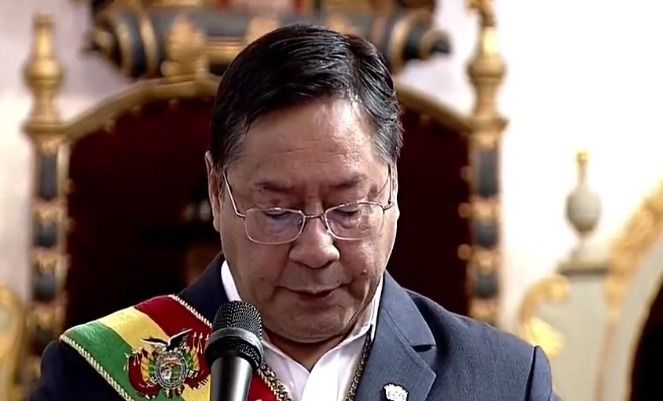 El Presidente Arce propone combatir la corrupción y anuncia ejes económicos para el bicentenario de Bolivia