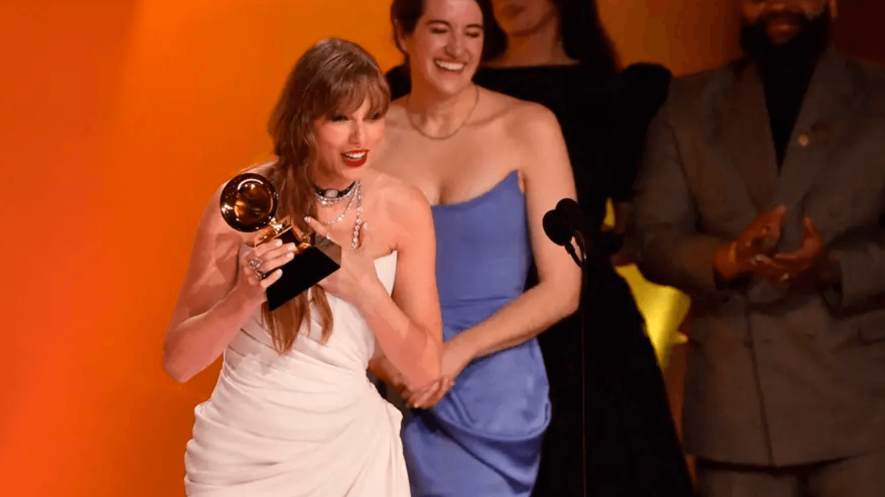 Taylor Swift hace historia y gana por cuarta vez el Grammy a Álbum del Año