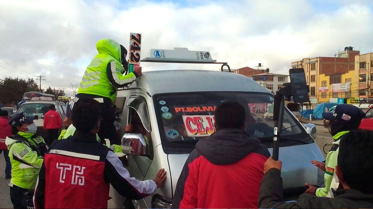 Ejecutivos de los sindicatos de choferes se sumarán a los controles contra el trameaje