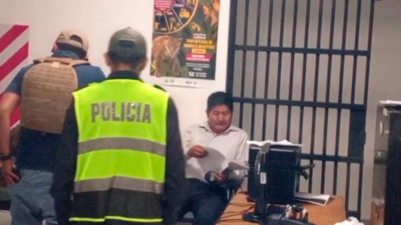 Édgar Montaño asegura ser inocente tras su aprehensión en Santa Cruz