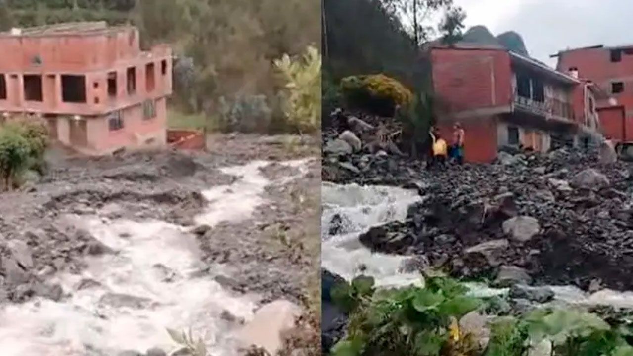 La Paz: Intensa lluvia provoca desborde de río, Quime vuelve a resultar afectado