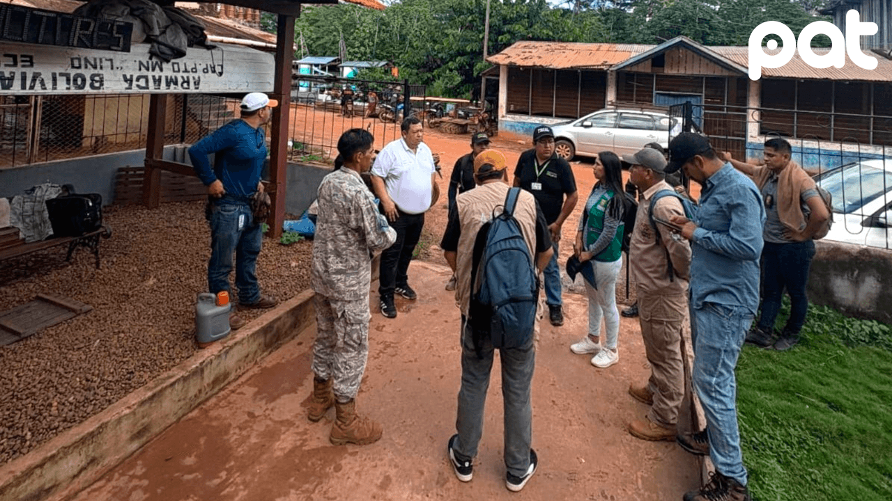 Fiscalía de Pando inspecciona municipios por minería ilegal