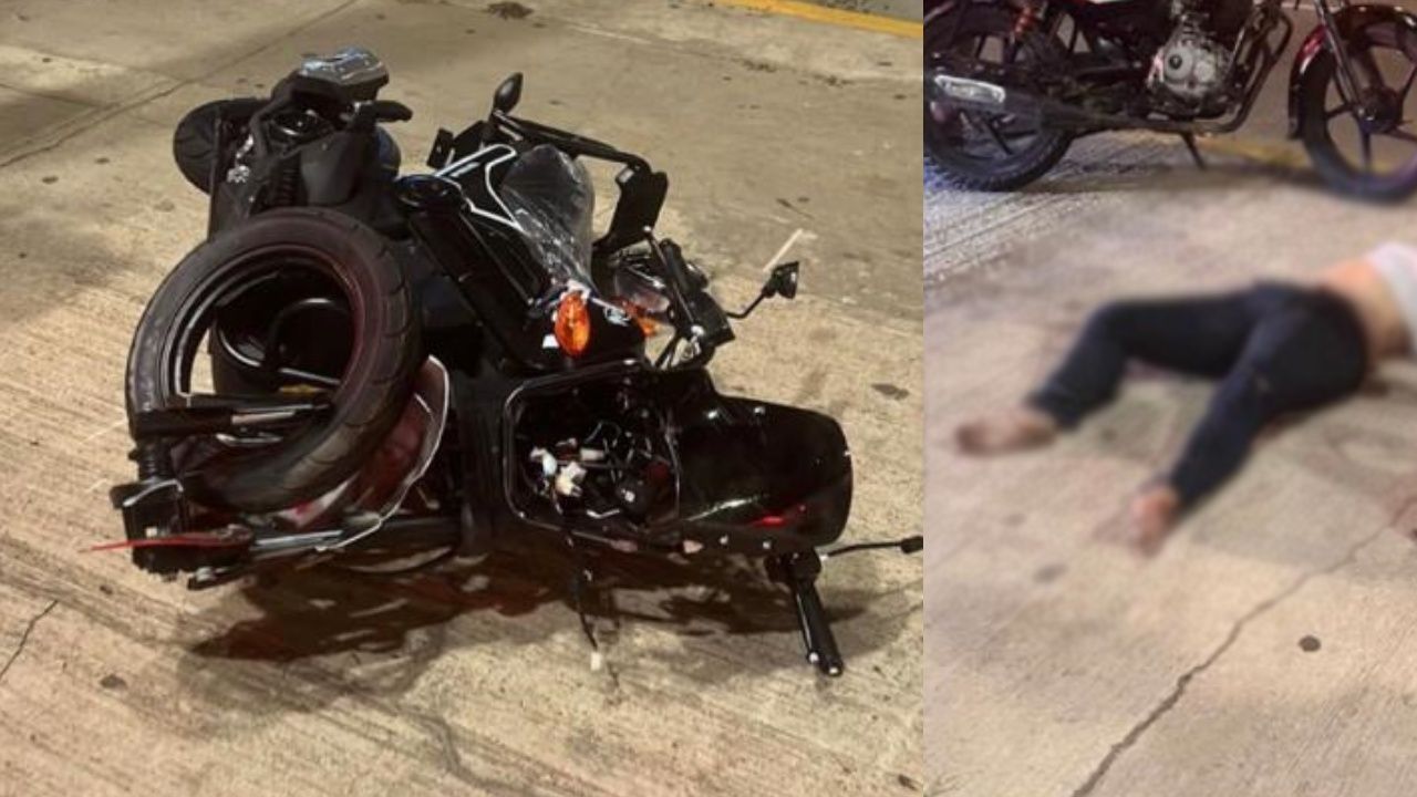 Santa Cruz: Mujer pierde la vida tras chocar con su motocicleta contra un cordón