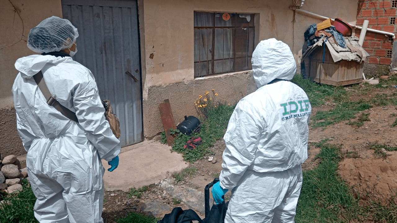 Fiscalía de La Paz investiga la muerte de una mujer; su esposo fue aprehendido como principal sospechoso