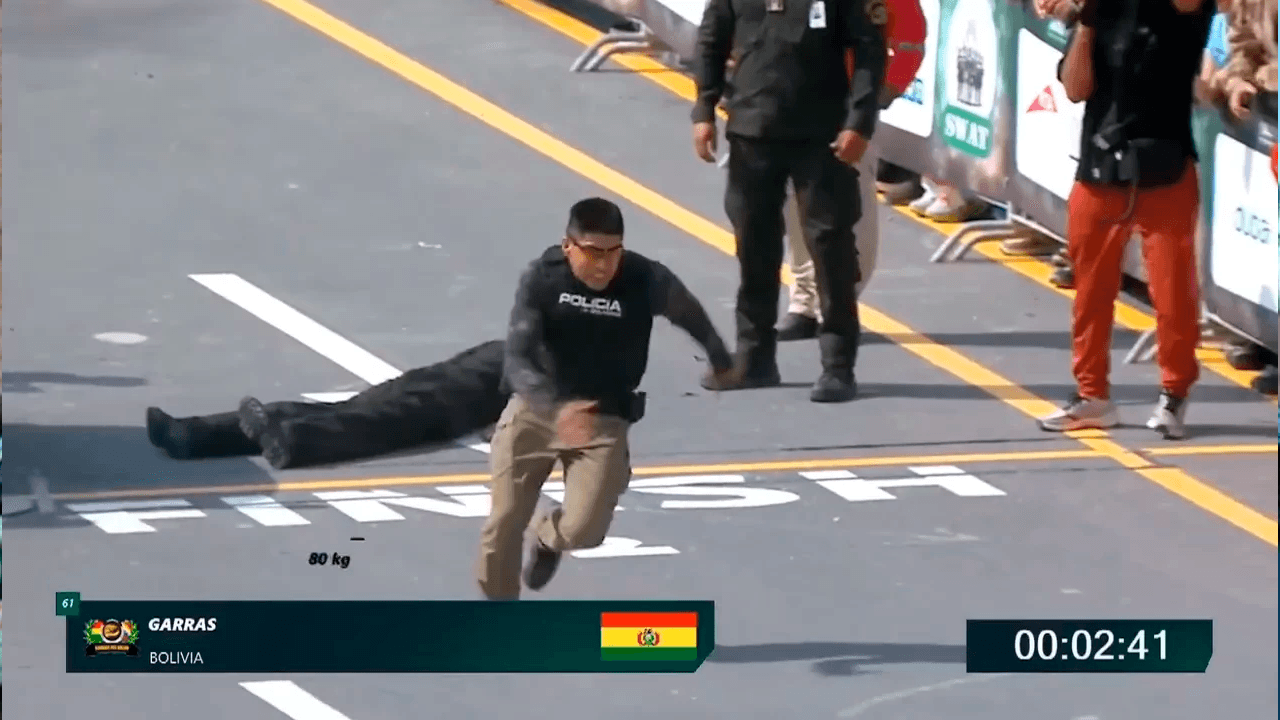 Policía Boliviana participa en el S.W.A.T. Challenge 2026 en Dubái