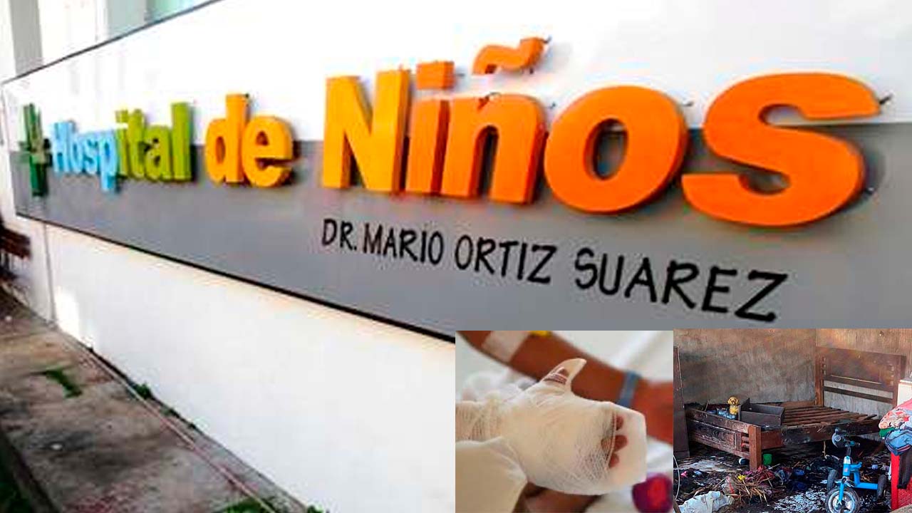 Trágico fallecimiento del niño de 4 años quemado junto a su familia