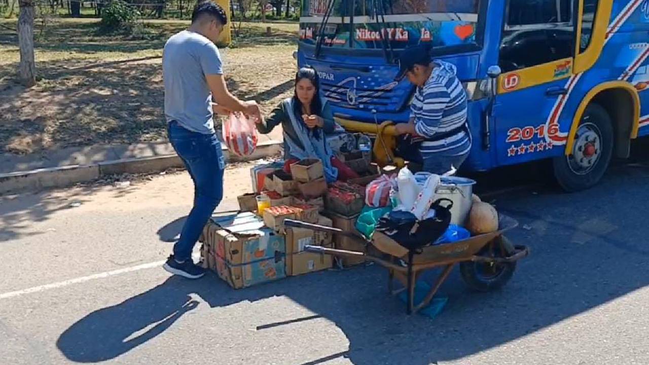 Verduras, frutas y hortalizas, se están viendo afectados por bloqueo en la zona de La Guardia