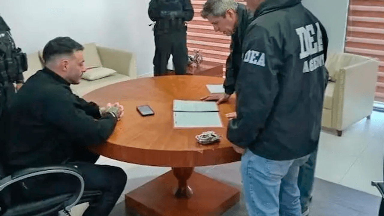 Sebastián Marset en Santa Cruz y preparan su traslado a Estados Unidos